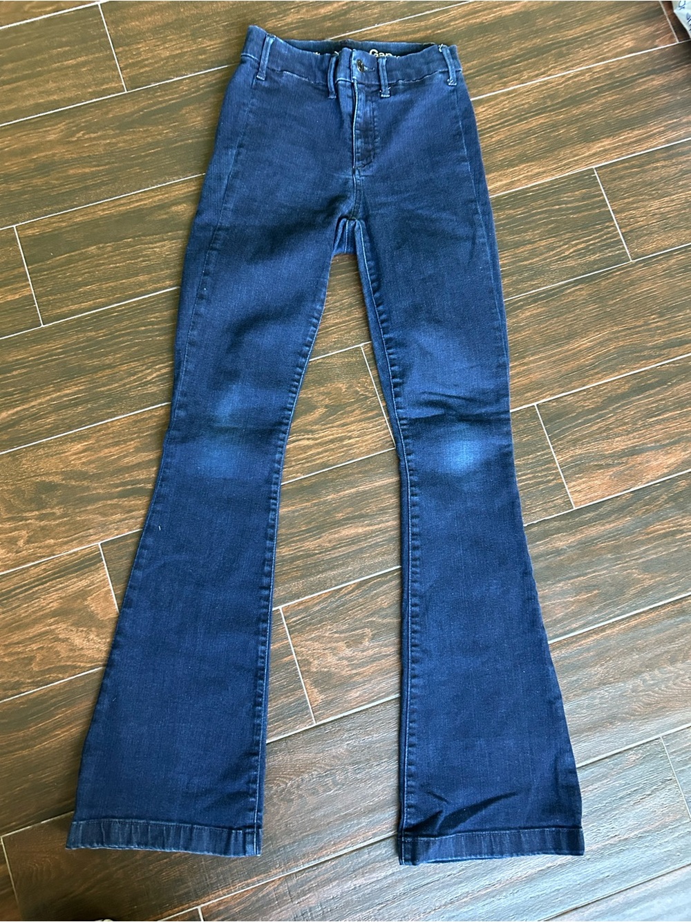 GAP Dark Blue Flare Jeans